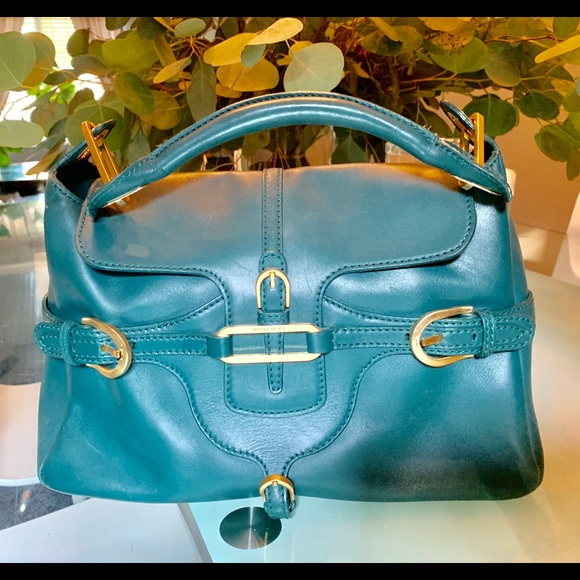 Jimmy Choo Tulita Shoulder Bag - hunter Green - Picture 2 of 8